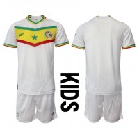 Maglie da calcio Senegal Prima Maglia Bambino Mondiali 2022 Manica Corta (+ Pantaloni corti)